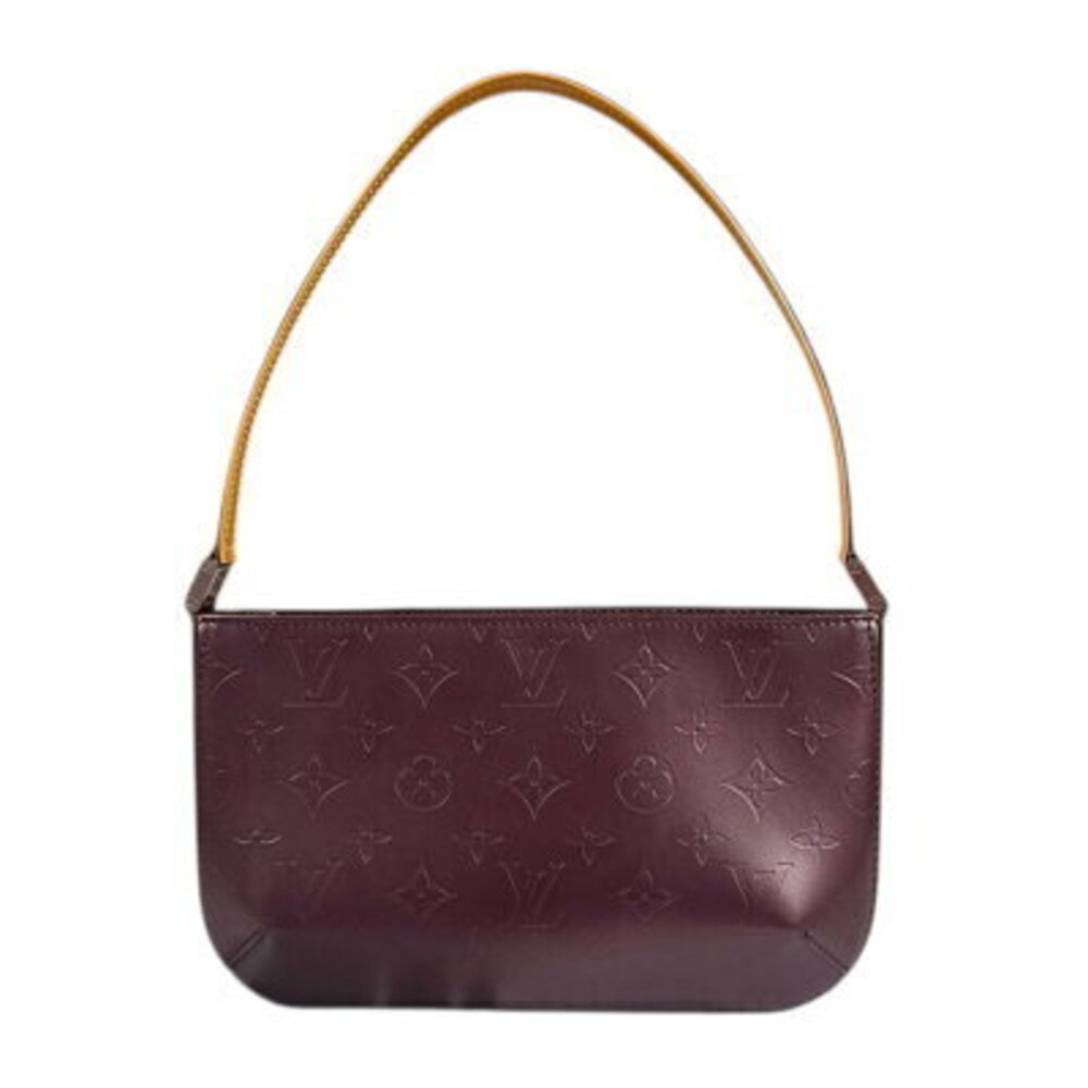 Louis Vuitton Fowler Monogram Matte Shoulder Bag Purple